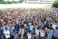 Mahanubhavudu Movie Song Launch at Stmarys College